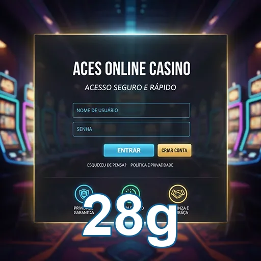 Tela premium do app 28g em celular com glassmorphism