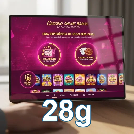 Entre na conta 28g com acesso seguro pelo app - 28g