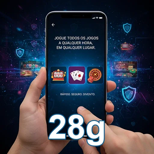 Tela de suporte com foco em jogo responsável no 28g